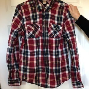 Kids flannel button down.